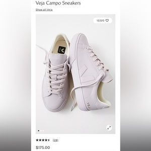 Veja shoes, size 6. color: Full Parme